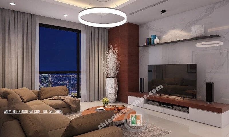 Mẫu sofa vải đẹp cho phòng khách chung cư thêm sang trọng và đẳng cấp